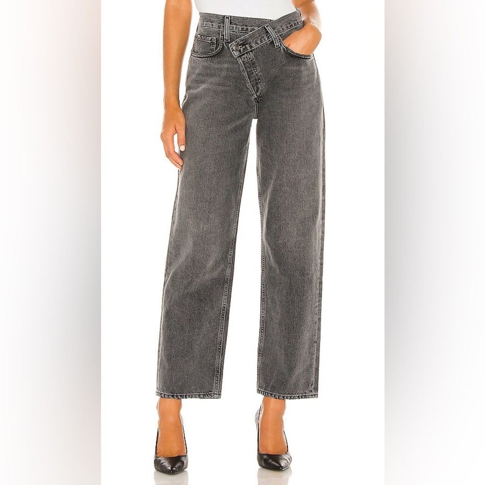 NWOT Agolde Criss Cross Jeans in the Synchronize Wash Size 25